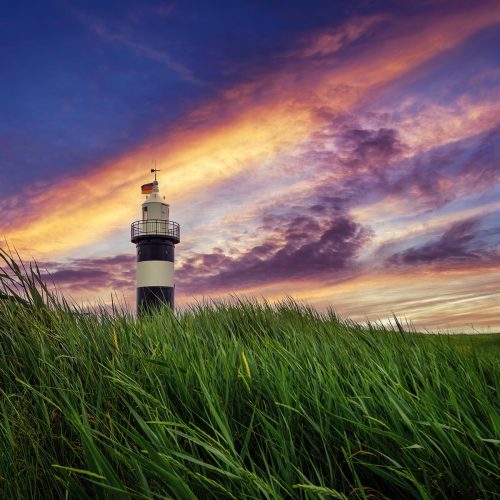 Ferienhaus in Wremen nahe des Leuchtturms an der Nordseeküste