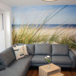 Ferienhaus in Wremen - Wohnlandschaft